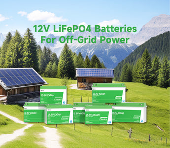 LiFePO4 Batteries for Off-Grid Systems🏘️